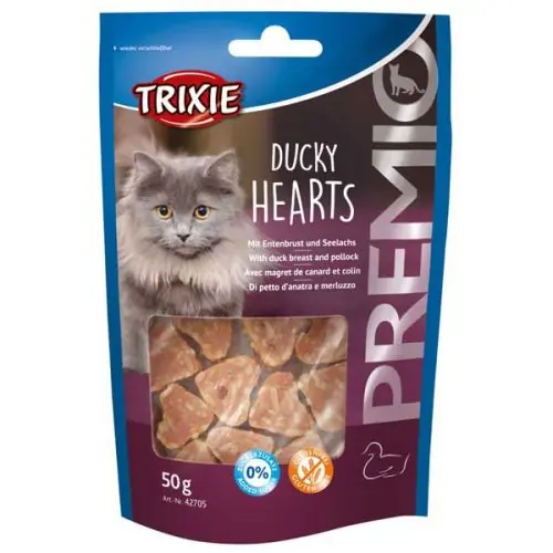 Trixie Premio Ducky Hearts 50g Sonderaktion