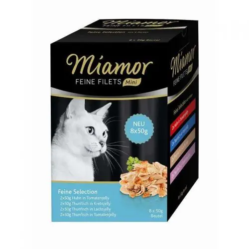 Saisonangebot Miamor Feine Filets Mini Multibox Feine Selection 8x50g