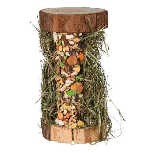 Wochenendangebot Trixie Holzturm mit Bergwiesenheu