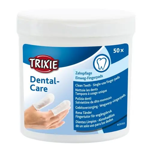 Trixie Zahnpflege Einweg-Fingerpads - 50 Stück Top-Seller