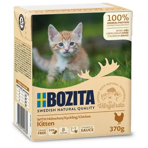 Bozita Cat Tetra Recard in Soße für Kitten 370g Schnäppchen