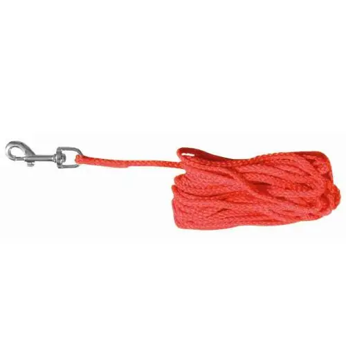 Versand Am Gleichen Tag Trixie Schleppleine aus Nylon - rot, 15 m