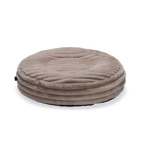 Neue Kollektion Designed by Lotte Hundebett Reza - rund, beige 65 x 16 cm 65 x 16 cm