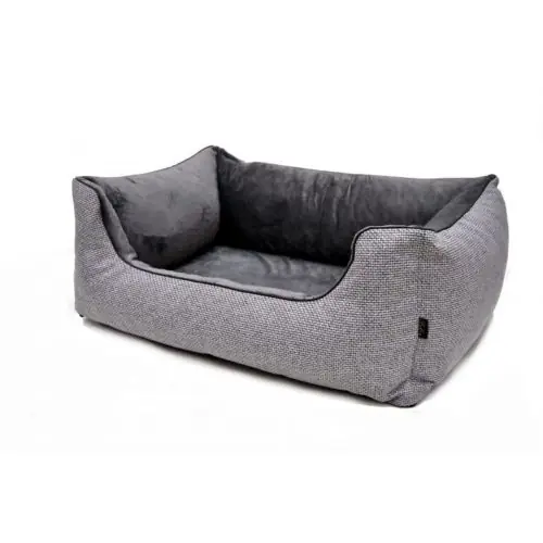 Direkt Vom Hersteller Lebon Hundebett Louis PLUS - Silver 120 x 90 cm 80 x 60 cm