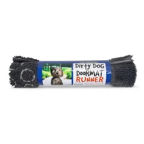 DGS Dirty Dog Doormat Runner grau braun Angebot