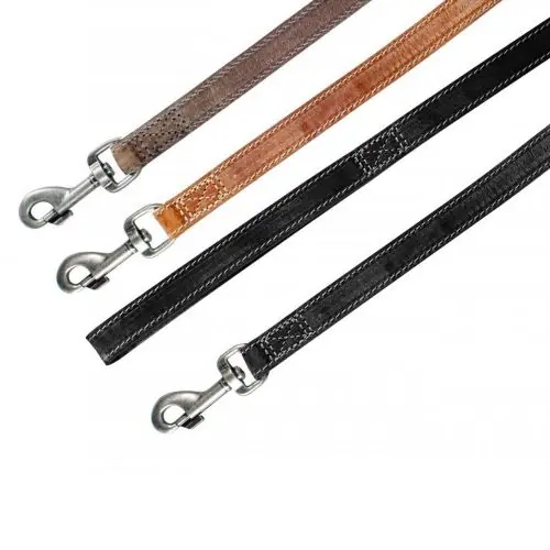 Echt Karlie Leine Bravery - 100cm / 22mm Graubraun Schwarz