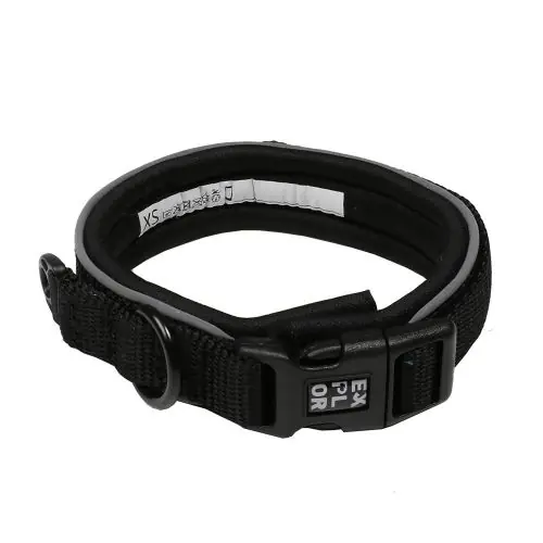 Highlight Duvoplus EXPLOR Ultimate Fit Comfy Halsband Fashion - granite black XS - 30-33cm XS - 30-33cm