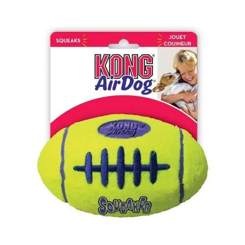 Bestpreis KONG Air Squeaker Football Mittel Klein