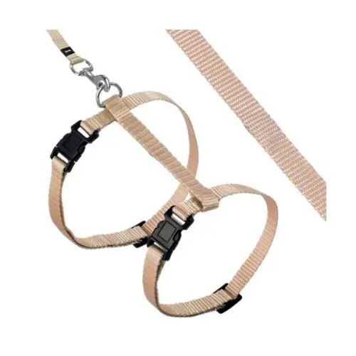Karlie ASP Katzengeschirr mit Leine Beige Beige Neuheit
