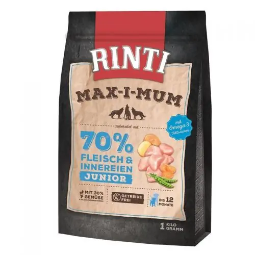 Sonderaktion Rinti Max-i-mum Junior 12 kg 1 kg