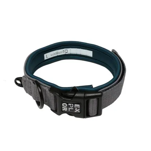 Duvoplus EXPLOR Ultimate Fit Comfy Halsband Classic - petrol blue XS - 30-33cm XS - 30-33cm Preis Gesenkt
