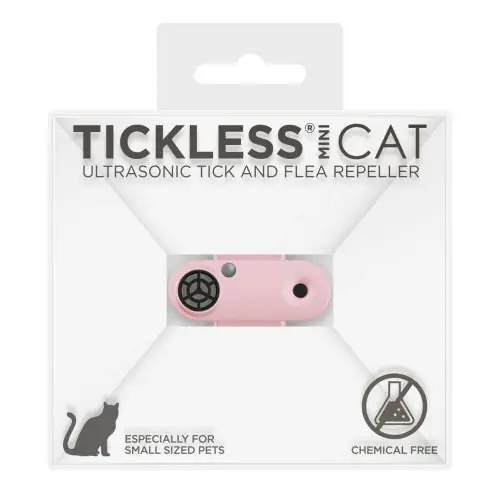 TickLess Cat MINI Pet Ultraschallgerät Rosa Weiss Saisonangebot