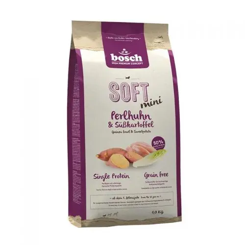 Bosch Soft Mini Perlhuhn & Kartoffel 2,5 kg 1 kg Billig