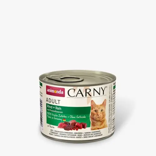 Geprüft Animonda Cat Dose Carny Adult Rind & Reh & Preiselbeeren 200 g 200 g