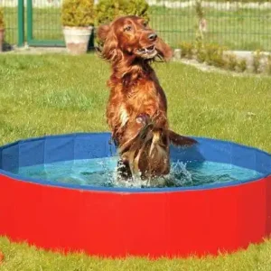 Knallerangebot Karlie DOGGY POOL der Swimmingpool für Hunde - Rot-Blau 80 cm 80 cm