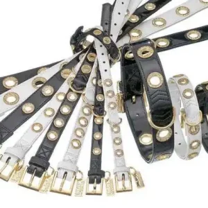 Markenware Karlie NOBLE LINE Halsband - Schwarz 60 cm 55 cm