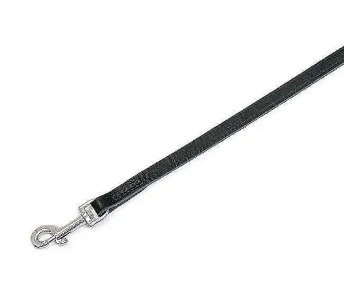 Karlie RONDO Leine genäht - Schwarz 22 mm, 100 cm 12 mm. 100 cm Echt