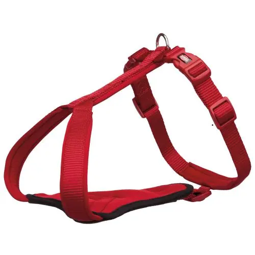 Rabatt Trixie Premium Y-Geschirr - rot 33-42 cm/10 mm 33-42 cm/10 mm