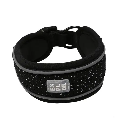 Duvoplus EXPLOR Ultimate Fit Control Halsband Fashion - granite black S - 34-38cm XS - 30-33cm Abverkauf