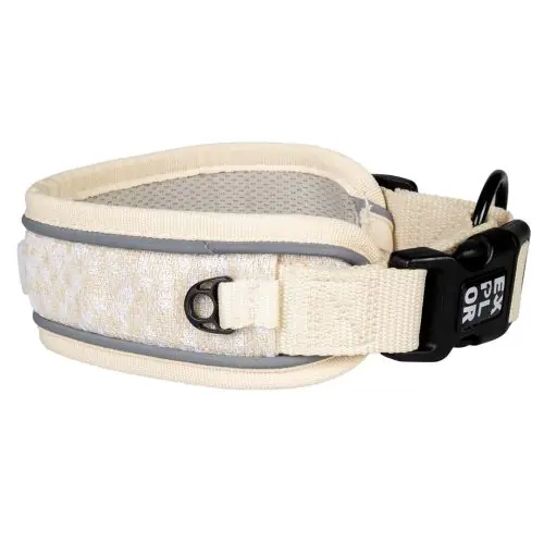 Expressversand Duvoplus EXPLOR Ultimate Fit Control Halsband Fashion - antique white XL - 52-61cm XS - 30-33cm