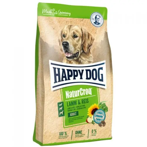 Happy Dog NaturCroq Lamm & Reis 4 kg 1 kg Günstig