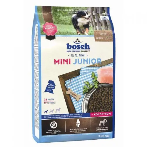 Bestpreis Bosch Mini Junior 3 Kg 1 Kg