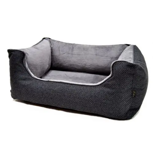 Lebon Hundebett Louis PLUS - Grau 80 x 60 cm 80 x 60 cm Direkt Vom Hersteller