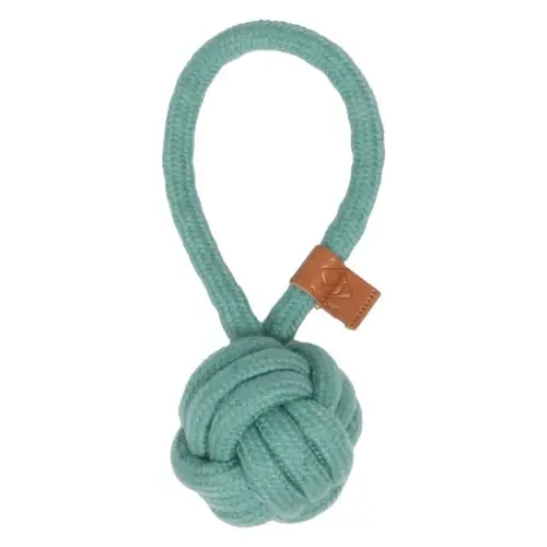 D&D Knotenball mit Schlaufe Harper - blau 18,5 x 6cm 18.5 x 6cm Bestpreis