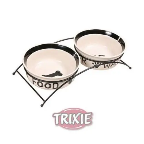 Kracherpreis Trixie Eat On Feet Napf-Set 2 x 0,25 L 2 x 0.25 L