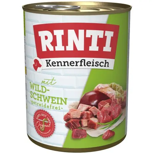 Meistverkauft Rinti Kennerfleisch Wildschwein 800 g 400 g