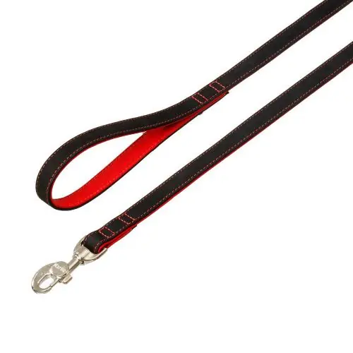 Karlie Buffalo Ultra Leine - Schwarz/Rot 20 mm / 100 cm 15 mm / 100 cm Preis Gesenkt