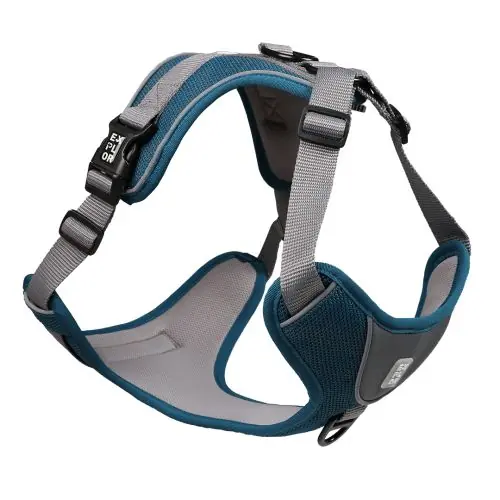 Duvoplus EXPLOR Ultimate Fit No-Pull-Geschirr - petrol blue XL - 52-66cm - 71-104cm XS - 28-37cm - 32-43cm Preisknaller