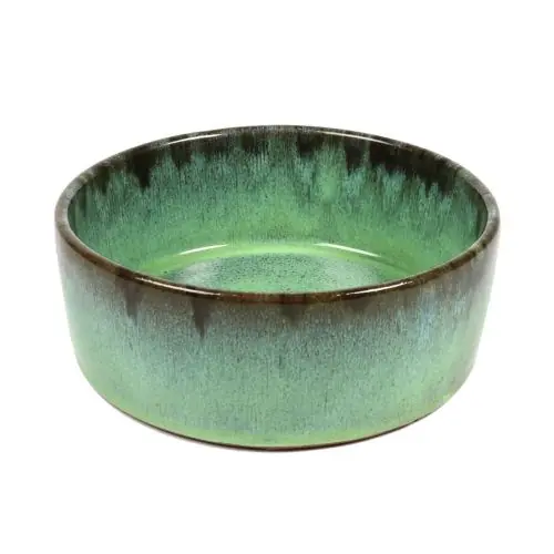 Billig D&D Trendy Napf Jasper grün 16 cm 13 cm
