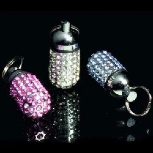 Karlie Adresstube Pretty - Silber Blau Rosa Neu