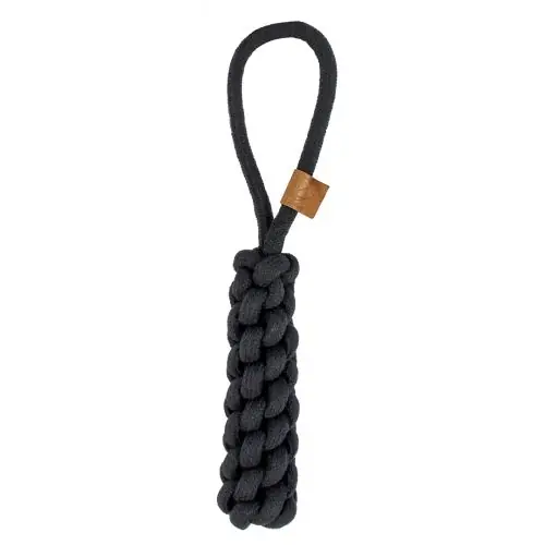 D&D Baumwollkegel Kurt - Schwarz 36 x 5cm 22 x 5cm Super-Preis