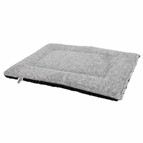 Duvoplus Hundematte Sherpa ECO - Grau 107 x 71cm 76 x 53cm Solange Der Vorrat Reicht