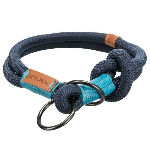 Jetzt Bestellen Trixie BE NORDIC Zug-Stopp-Halsband - dunkelblau 50 cm 50 cm