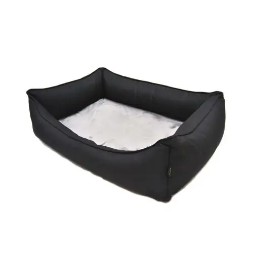 Neue Kollektion Lebon Hundebett Noah PLUS - Schwarz 120 x 90 cm 100 x 75 cm