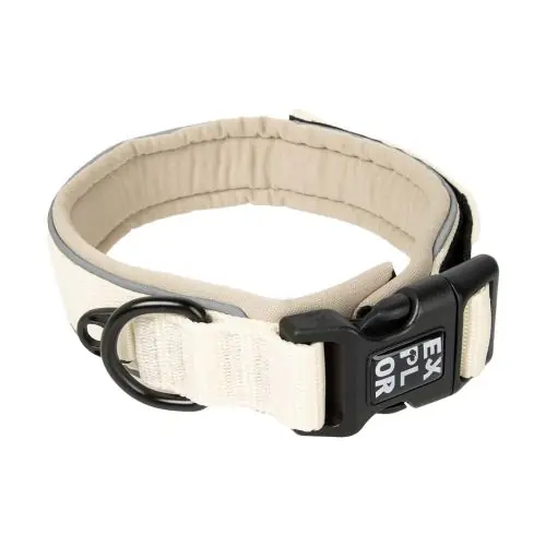 Duvoplus EXPLOR Ultimate Fit Comfy Halsband Fashion - Antique White S - 34-38cm XS - 30-33cm Preiswert