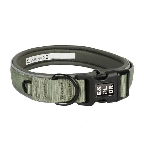 Duvoplus EXPLOR Ultimate Fit Comfy Halsband Classic - Undercover Green L - 45-51cm XS - 30-33cm Neue Ware