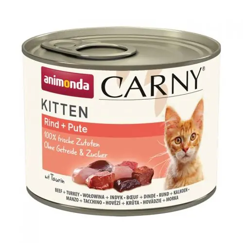 Angebot Animonda Carny Kitten Rind & Pute 200g 200g