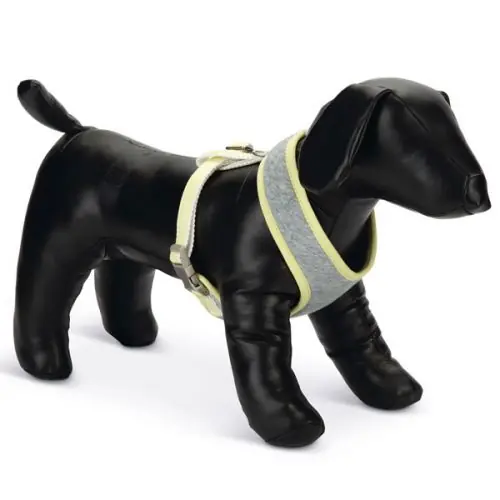 Schnäppchen Beeztees Puppy Welpengeschirr S / grau-gelb S / grau-gelb