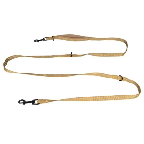 Neuheit Duvoplus Trainingsleine EXPLOR Ultimate Fit Classic - honey gold 220cm - 25mm 220cm - 16mm