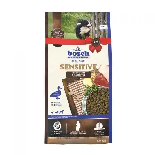 Bosch Sensitive Ente & Kartoffel 15 kg 1 kg Top-Angebot