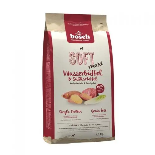 Bosch Soft Maxi Wasserbüffel & Süßkartoffel 2,5 kg 1 kg Kracherpreis