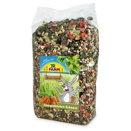 Solange Der Vorrat Reicht JR Farm Zwergkaninchen-Schmaus 2,5 kg 1.2 kg