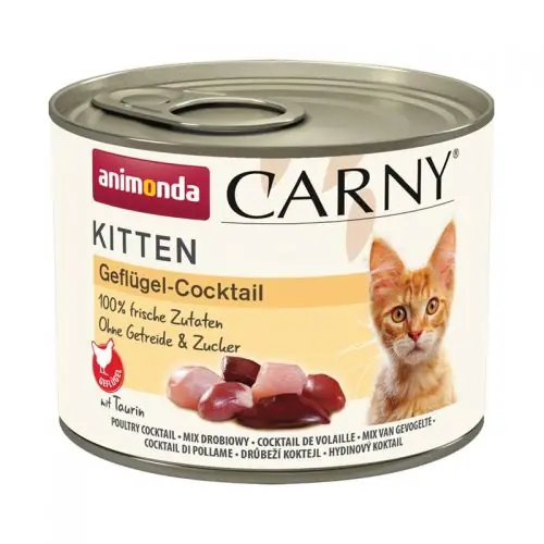 Animonda Carny Kitten Geflügel-Cocktail 200g 200g Super-Preis