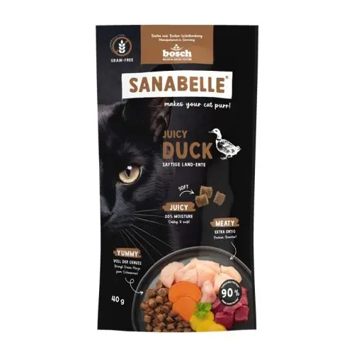 Sanabelle Juicy Land-Ente 40 g 40 g Solange Der Vorrat Reicht