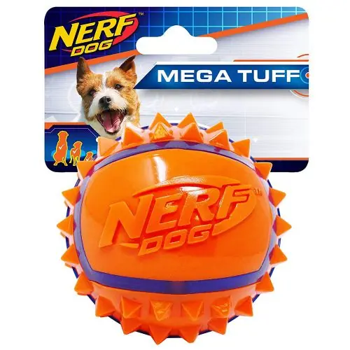 Knallerangebot NERF DOG Mega Tuff TPR Spike Ball 9 cm 6.3 cm