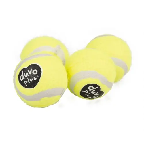 Echt Duvoplus Tennisbälle - gelb 3 Stück - 6cm 3 Stück - 6cm